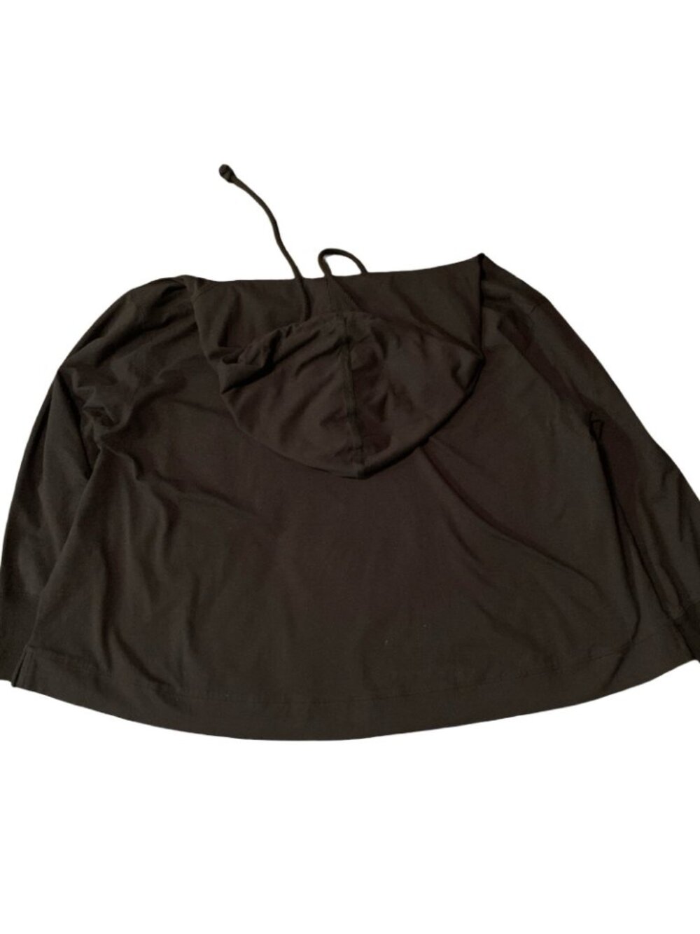 Natural Life Oversized Womans Black Hoodie Soft Comfy Layer Throw-On-And Go Sz M - Picture 4 of 6